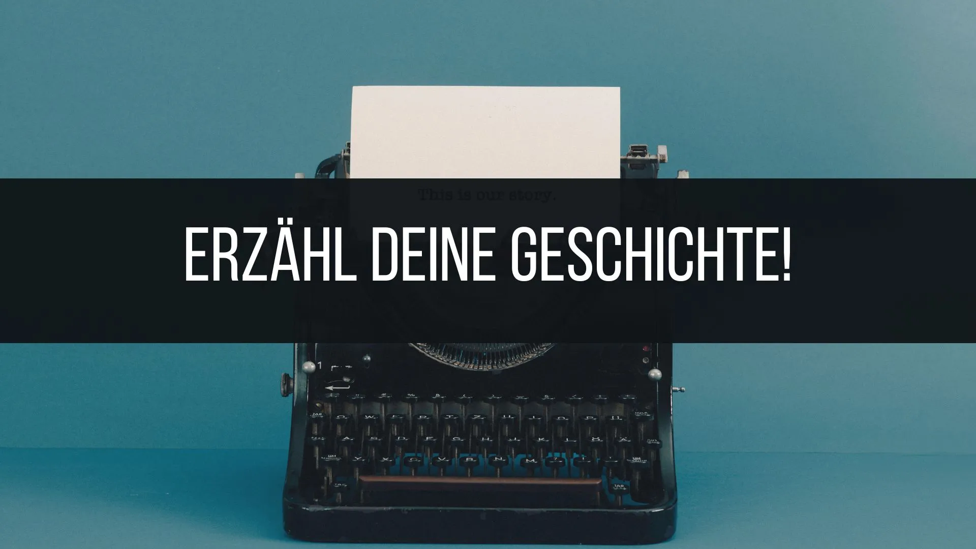 Du musst keine Antworten haben, du brauchst nur eine Geschichte
