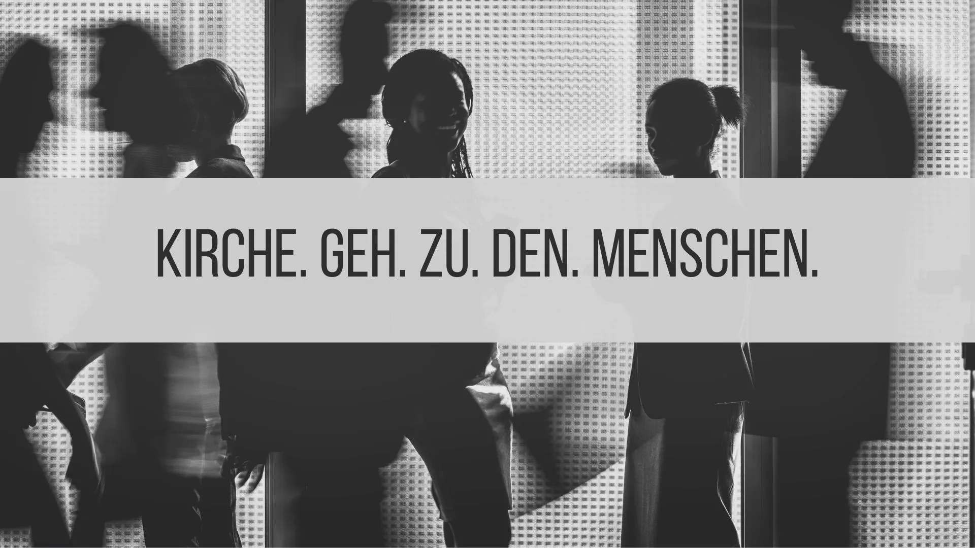 Die Kirche hat das Gebäude verlassen